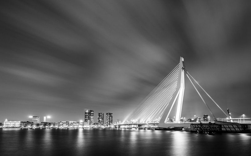 Pont Erasmus Rotterdam par Henk Verheyen