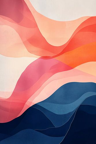 Golvende Kleurexplosie no.4