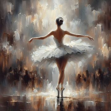 Ballerina Back van FoXo Art