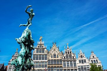 Antwerpen Urban Antwerpen Grand Place von Blond Beeld