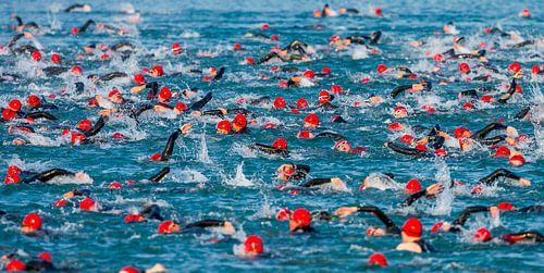 Ironman Triathlon van Frankfurt in Duitsland