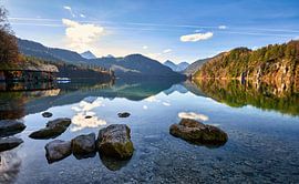 Late autumn at the Alpsee in Hohenschwangau