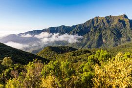 Mountains near Sao Vicente in Madeira by Werner Dieterich