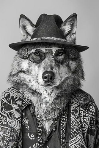 Wolf in modieuze kleding