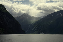 Le Geirangerfjord en Norvège