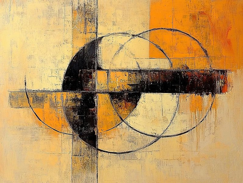 Restful Abstract | Abstract Balance Painting by Zen and More