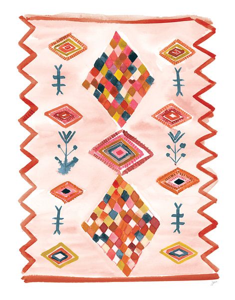 Berber Teppich VII., Karyn Panganiban von Wild Apple