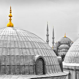 Mosquée Sultan Ahmed Istanbul Turquie. sur Ron van der Stappen