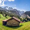 Almhütte in der Schweiz von Voss Fine Art Fotografie