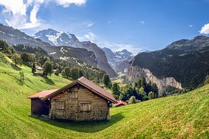 Almhütte in der Schweiz