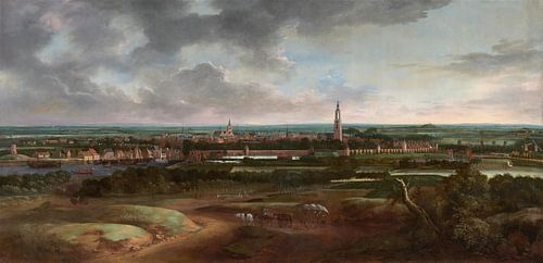 Uitzicht op Amersfoort, Matthias Withoos