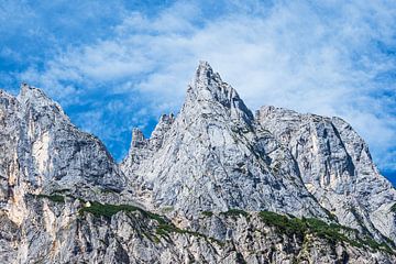 Uitzicht op de Mühlsturzhörner in Berchtesgadener Land van Rico Ködder