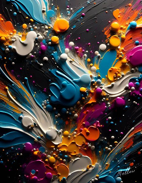 Festliche Metamorphose von Mellow Art