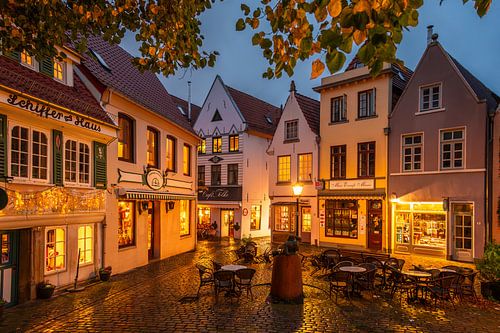 Die Nacht Schnoor in Bremen (0181)