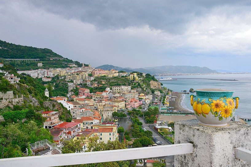 Vietri sul Mare von oben von Frank's Awesome Travels