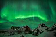 Island, Nordlicht von Marco Verstraaten Miniaturansicht