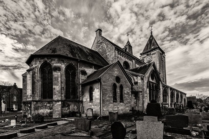 Church in Nieuwstadt by Bert Heuvels