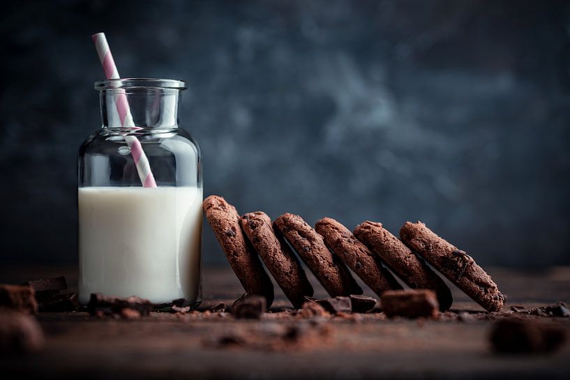 Lait et biscuits par Iwan Bronkhorst