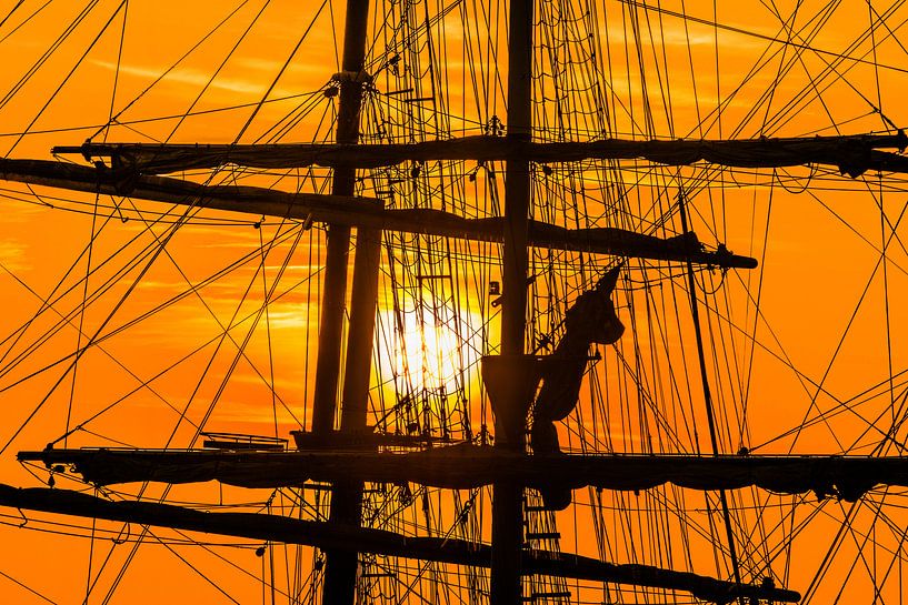 Zonsondergang Thalassa von Harrie Muis