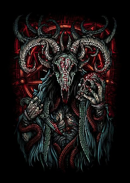 Gruselige Teufelsziege von Muhammad Yunus