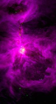 Art Galaxie avec des éléments de la NASA sur de-nue-pic