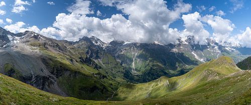 Fantastic panorama along the Großglockner Hochalpenstraße, Austria