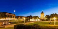 Wasserturm am Friedrichsplatz in Mannheim von Werner Dieterich Miniaturansicht