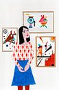 Vrouw in het museum van Karolina Grenczyk thumbnail