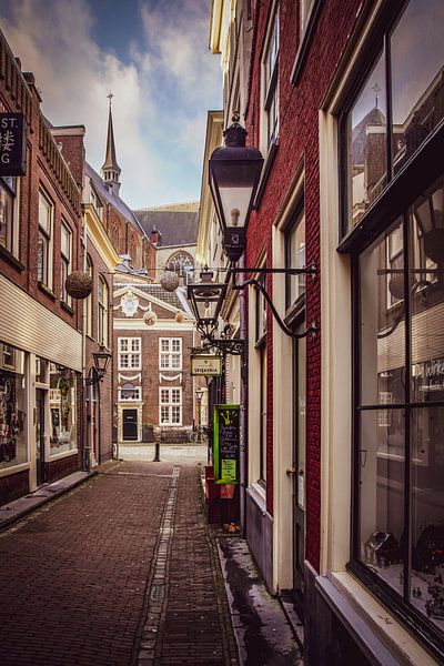 Pieterskerk-Choorsteeg Leiden van Dirk van Egmond