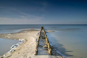 Rast - IJsselmeer bei Hindeloopen von Norbert Versteeg