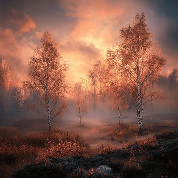 Wald in Flammen von Karina Brouwer