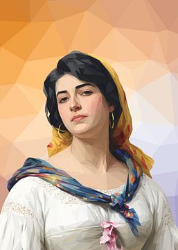 Eine junge Schönheit