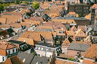 Uitzicht over de daken in Hanzestad Kampen van Sjoerd van der Wal Fotografie thumbnail