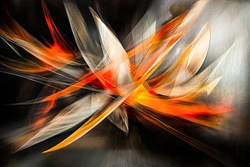 Abstract digitaal kunstwerk vormen van Imperial Art House