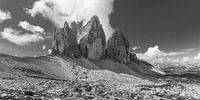 The Drei Zinnen in the Dolomites in Italy - 4