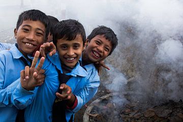 Kids in Nepal
