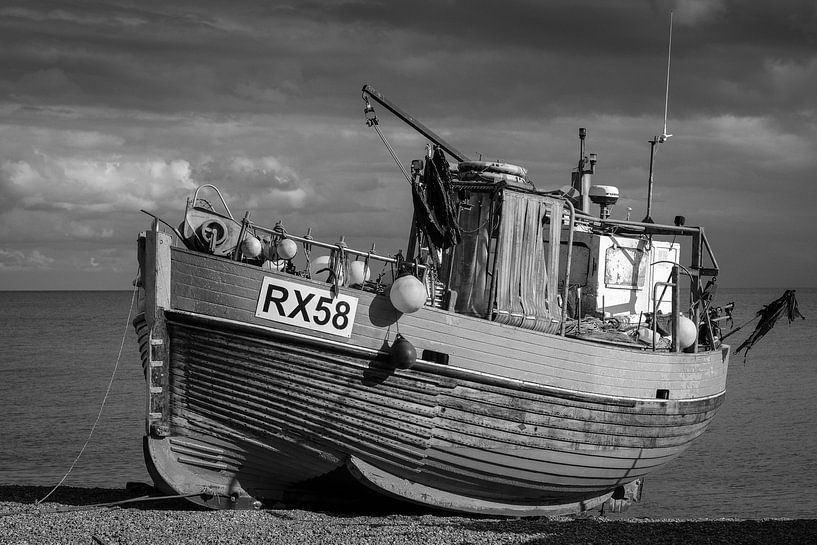 Fischerboot in Hastings von Rene van de Esschert