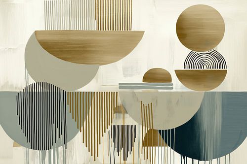 Moderne geometrische Eleganz