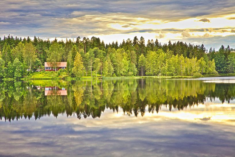 Lonely Cottage by Patrick vdf. van der Heijden