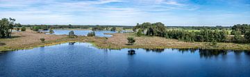 Groot panorama over Turnhouts Vennengebied van Werner Lerooy