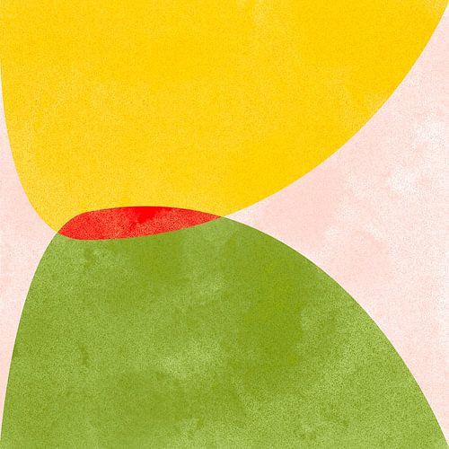 Moderne abstrakte, organische Formen