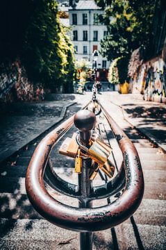 Montmartre Liebesschlösser von Loris Photography