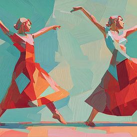 Women's Dance | Rhythm and Graceful Motion by Wonderful Art