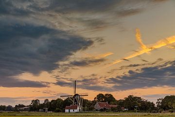 Wolkenspel boven Aagtekerke van Percy's fotografie