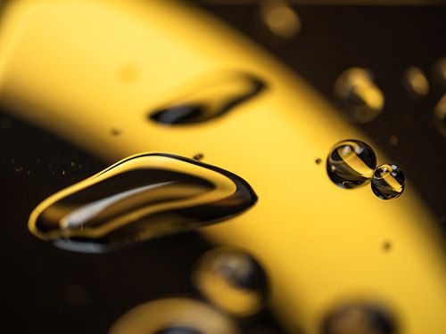 Kunstdruppels met kleur