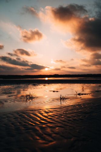 Zonsondergang van Sam Fleur Fotografie