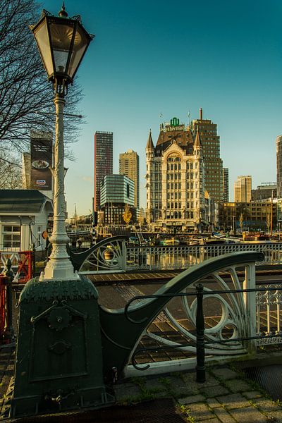 White House in Rotterdam with Skyline by ABPhotography