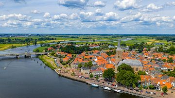 Hasselt on the banks of the Zwarte Water by Sjoerd van der Wal Photography