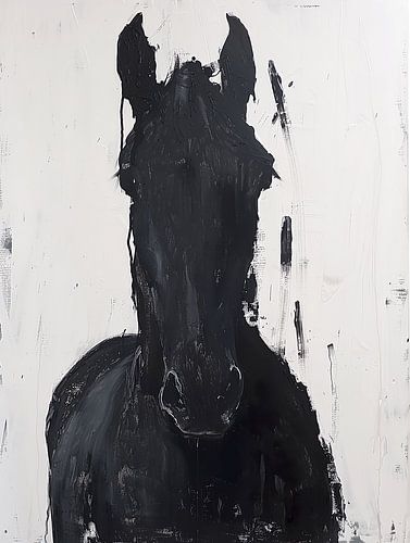 Black Beauty Horse | Acrylic