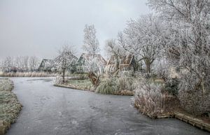 Winterlandschap, Ransdorp von Annelies Schreuder